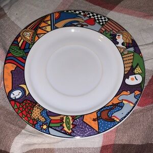 VTG  1991 Retro Vitromaster Metropolitan Single Plate Stoneware